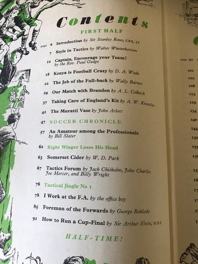 Football Association Book for Boys 1952-53