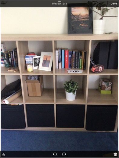 KALLAX shelving units