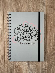 Friends Notebook and Sticky Notes Stationery