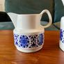 Vintage Ceramic 1970s Arklow Larne Pottery Coffee Pot and Milk Jug or Creamer Image 3
