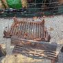 Antique Victorian fireplace with a modern pine mantle Image 5
