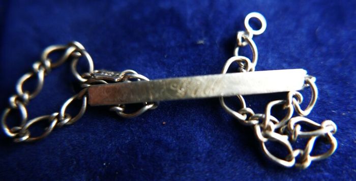 Vintage Sterling Silver hallmarked 925 Bracelet length 7" - 3,6g