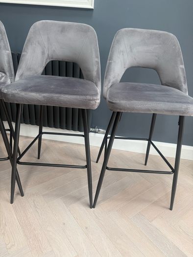 kitchen bar stools grey