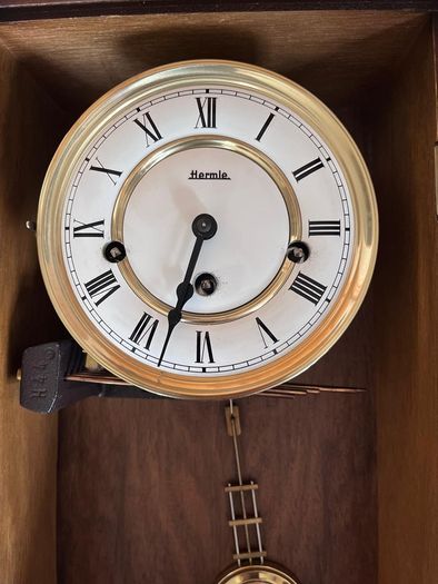 vintage wall clock Hermle Germany , not working
