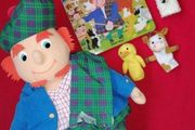 Old Mac Donald Soft Toy, 6 Finger Puppets &amp; Board Book