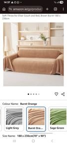Sofa cover/ throw