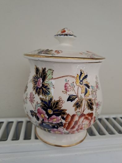 1920s Mason's Ironstone China Jam Pot