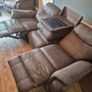 3 seater and sofa and single recliner Image 9