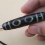 Vintage 3 Eyes Himalayan Tibetan Agate Dzi Bead Amulet Image 5