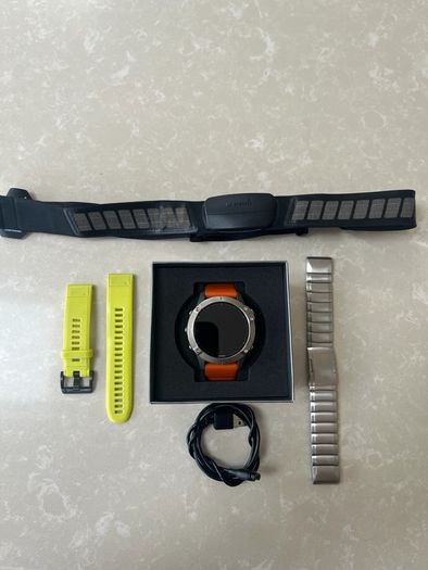 GARMIN Fenix 6 Sapphire with extra's