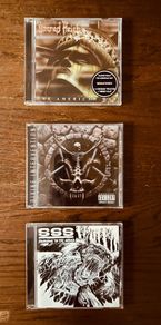 Thrash metal CDs- Slayer, SSS, Sacred Reich