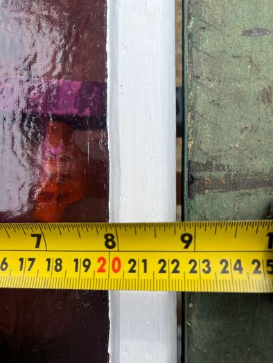 Antique leaded coloured glass panel