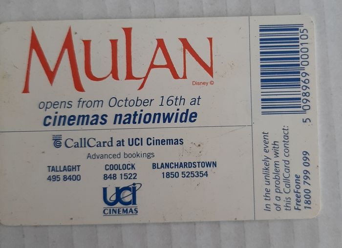 call card