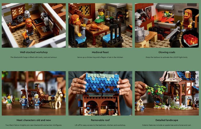 Lego IDEAS 21325 Medieval Blacksmith