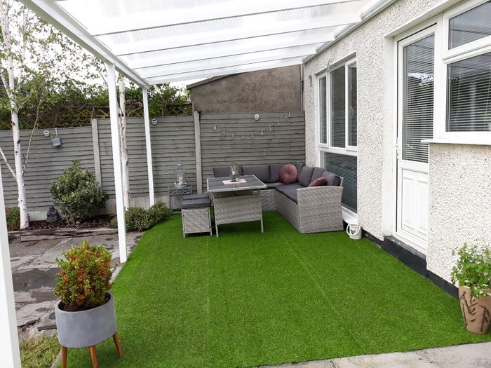 Patio Canopy - Lean-To Kit - White or Grey - Supply Only - Nationwide Delivery Across Ireland