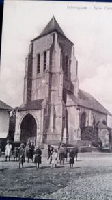French Carte Postale. Eglise d'Isbergues.