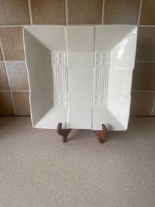 1980's Belleek China platter Nice Piece of Art Pottery