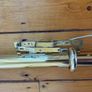 Brass coloured curtain track Image 9