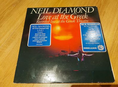 Neil Diamond - Live - Love At The Greek - Double Vinyl Record