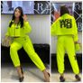 A three-pieces Wang Yellow Neon set with a skirt Image 5
