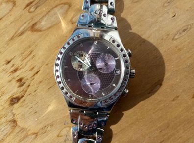 Swatch Irony V8 Chronograph Four Jewels Swiss Made Watch (unisex)