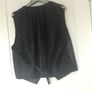 Ladies  JULIAN  VARD  Leather Waistcoat Image 4