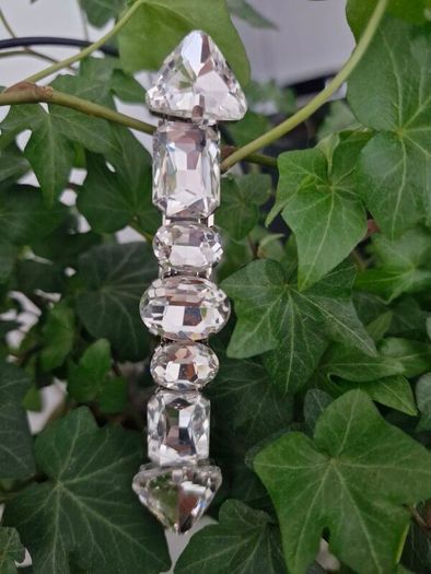 Handmade diamonds  hair clip