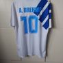 Adidas Replica Real Zaragoza 1992 A Brehme Retro Jersey BNWT Image 3