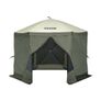 Pop Up Gazebo Tent, Pop-Up Screen Tent 6 Sided Canopy Sun Shelter with 6 Removable Privacy Wind Cloths & Mesh Windows, 10x10FT Quick Set Screen Tent with Mosquito Netting, Army Green Image 10