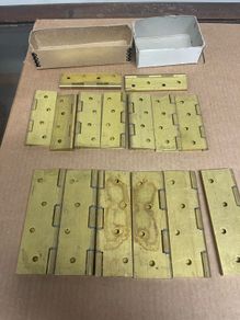 Brass Hinges 5 inch and 4 inch