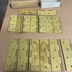 Brass Hinges 5 inch and 4 inch