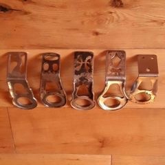 5x Vintage Bicycle Lamp Brackets