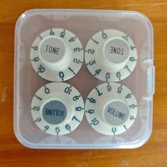 White Witch Hat Guitar Knobs