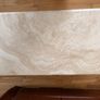 Cream stone rectangular coffee table Image 3