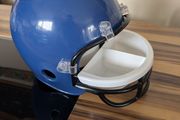 American football snack helmet