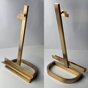 Brass Tabletop Gallery Easel
