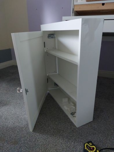 Bathroom mirrored cabinet from Ikea. 2 available.