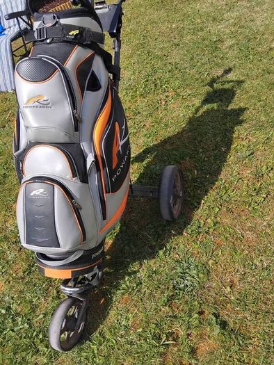 powakaddy bag and trolley