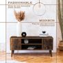 Retro TV Stand Modern Entertainment Center for Flat Screen TV - Free Delivery Nationwide Image 9