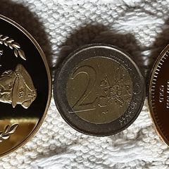 commemorative German coin's,  replica