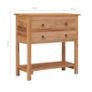 Sideboard 78x35x80 cm Solid Teak Wood Image 8