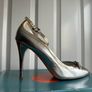 Silver and gold Karen Millen sandals - sz 6 Image 7