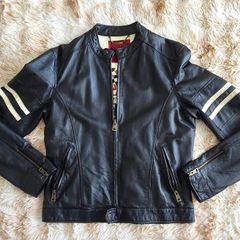 100% real leather Biker & Racer Jacket - River Island