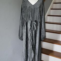 CurveWow silver glitter dress, Size 26-28, BNWT
