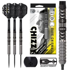 Harrows Dave Chisnall V4 Quick Point 90% - Steel Tip 26g Darts