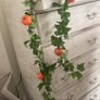 ShabbyChic Long garland and Large FREE pumpkin board to use as a food board or display Image 2