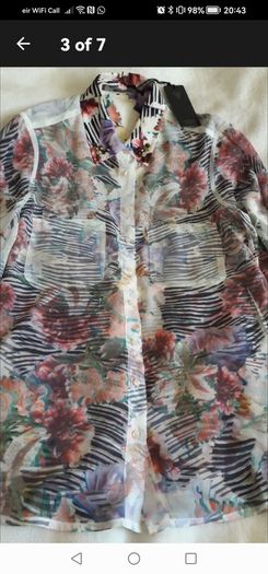 Guess blouse size M