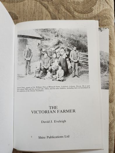 The Victorian Farmer. By David J. Eveleigh. Paperback In Fair Condition.