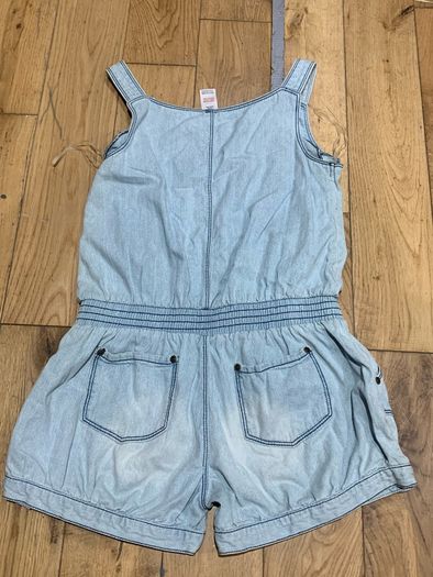 denim playsuit