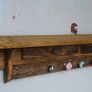 Rustic Floating Mantle / Shelf / coat rack Image 3